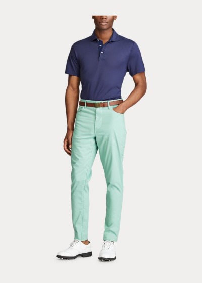 Men's Ralph Lauren Custom Slim Performance Polos | 016328LZC